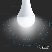 LED Bulb - 15W E27 A90  Plastic Emergency Lamp 4000K