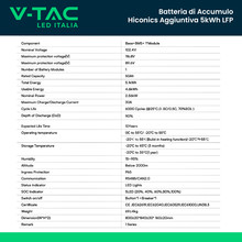 Батерия за високоволтови системи 5kW Hiconics SKU 11983 V-TAC