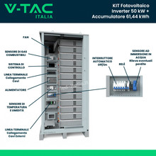 Високо волтова соларна система Deye 50kW IP55 SKU 22023 V-TAC