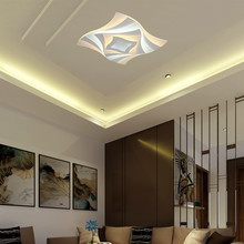 63W LED Ceiling Lamp 3 Step Dimmable With Remote Control White Body IP20