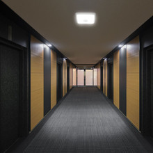 12W LED PIR Sensor Lamp SAMSUNG CHIP 3IN1 Square White Body