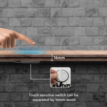 Скрит Тъч Димер За LED Лента Черен SKU 23466 V-TAC