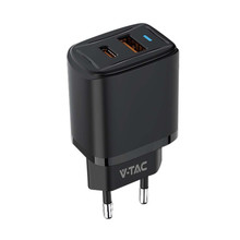 PD20W A+C Charger Black Body