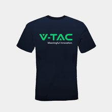 V-TAC Тениска Тъмно Синя M SKU 22016 V-TAC