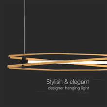 LED Пендел Дизайн Дърво иБяло Тяло L1200 SKU 23368 V-TAC