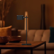 3W LED Магнитна Настолна Лампа С Батерия 1800mAh CCT: 3IN1 Черно Тяло SKU 23411 V-TAC