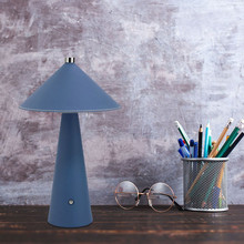 3W LED Магнитна Настолна Лампа С Батерия 4000mAh CCT: 3IN1 Син Тяло Димираща SKU 23414 V-TAC