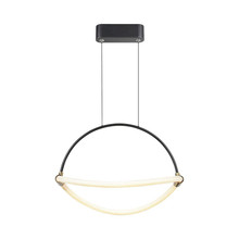 LED Висящ Пендел 1.5м 400mm 3000K Черно Тяло 12W SKU 23434 V-TAC