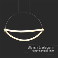 12W LED Handing Pendant Light WIth 1.5m Wire 400mm 4000K Black Body