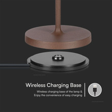 LED Настолна Лампа 3000K IP54 Пясък Corten Тяло 1.5W SKU 23446 V-TAC