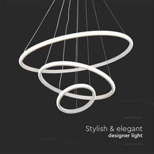 LED Попилеи 32W 3000K Бял SKU 8018 V-TAC