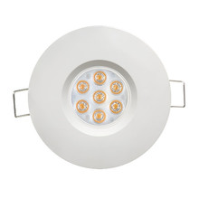 LED downlight directional IP44 6.5W 4200K 45° white