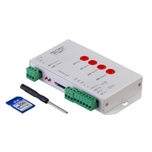 Controller for digital LED lighting SD-card, 1 port, 5-24V DC