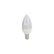 LED BULB MICROSTAR-2 CANDLE C37 E14 6W 438Lm CLEAR DIMMABLE 6400K (COOL WHITE)