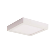LED SQUARE PANEL SURFACE MOUNTED LINDA-S 110x110x27mm 6W 600Lm 6000K (COOL WHITE) WHITE
