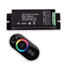 КОД RGBRFC5T RF TOUCH контролер за RGB светодиодно осветление 216W с марка ULTRALUX