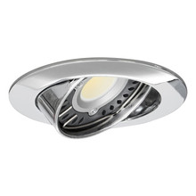 Ceiling Downlight, movable, IP20, MR16, chrome