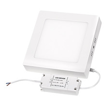 LED panel surface mounting, square, 18W, 2700K, 220V, warm light, SMD2835