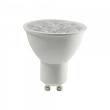 LED Spotlight SAMSUNG CHIP - GU10 6.5W  Ripple Plastic 10°D 4000K
