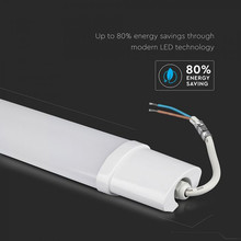 SKU 6468 LED Влагозащитено тяло S-Серия 1500mm 48W 6400K с марка V-TAC