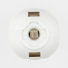 SKU 8839 Е27 Рунг Фасунга Термопластик Бяла с марка V-TAC