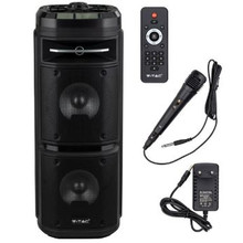 30W Rechargeable Trollet Speaker Wired Microphone RD Control