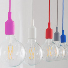 SKU 3484 E27 Пендел Оранжев с марка V-TAC