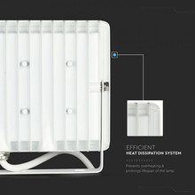 LED Прожектор 30W 3000К IP65 E-Series Бяло Тяло SKU 5955 V-TAC