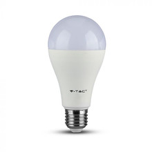 LED Крушка Е27 17W A65 Термо Пластик 3000K SKU 4456 V-TAC