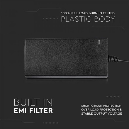 SKU 3249 LED Захранване - 42W 12V 3.5A Пластик IP44 с марка V-TAC