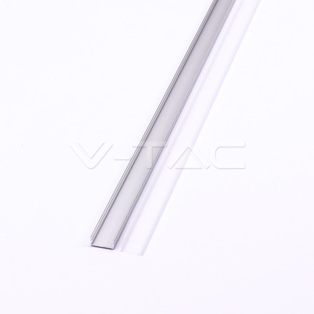 Led Strip Mounting Kit With Diffuser Aluminum 2000* 23.5*10MM Milky