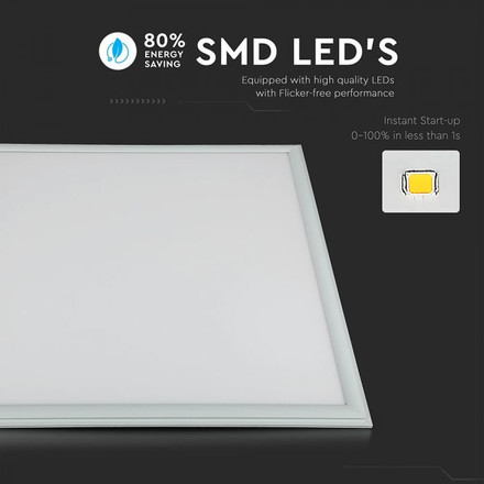 LED Panel 45W 600 x 600 mm 6000K UGR incl Driver