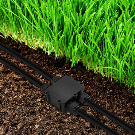 SKU 5982 Влагозащитена Кутия Черна 4х8-12мм IP68 с марка V-TAC