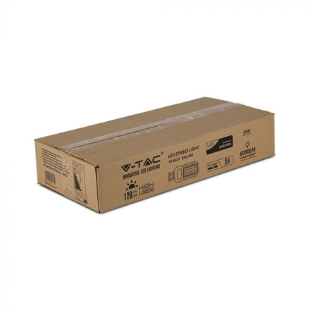 SKU 958 LED Улична Лампа SAMSUNG ЧИП - 50W 4000K 120LM/W с марка V-TAC