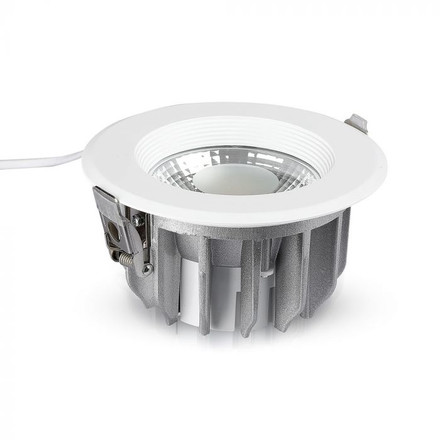 10W LED COB Downlight Round A++ 120Lm/W 4500K