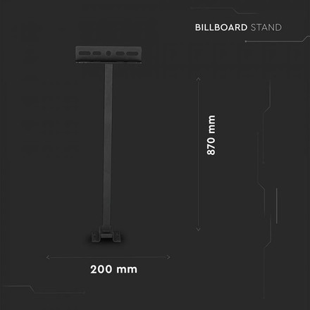 Billboard Stand For Floodlight /70W,100W,150W,200W/  87cm * 20cm 