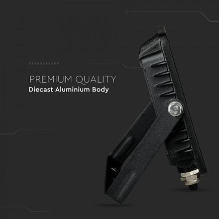 LED Прожектор 30W 3000К SAMSUNG ЧИП Черно Тяло SKU 400 V-TAC