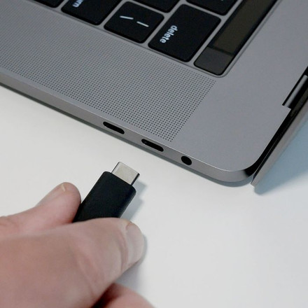 SKU 8483 1 M Type C USB Кабел Черен - Pearl Серия с марка V-TAC