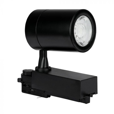 35W LED Track Light Black Body 3000K