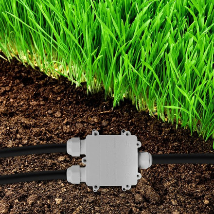 SKU 5981 Влагозащитена Кутия Бяла 3х8-12мм IP68 с марка V-TAC