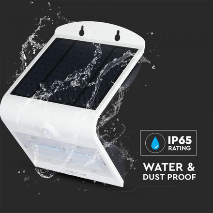 SKU 7523 3W Соларно Тяло 4000К+3000К Бяло + Черно Тяло с марка V-TAC