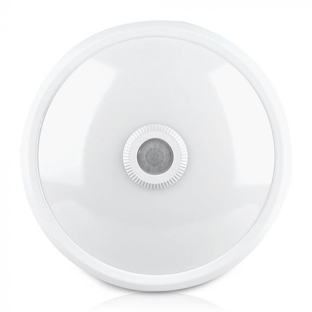 Плафон със сензор 12W 3000К SKU 807 V-TAC