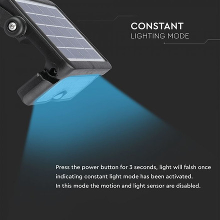 5W LED Solar Floodlight 4000K
