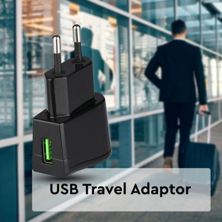 SKU 8792 USB Адаптер 2бр Блистер Черен с марка V-TAC