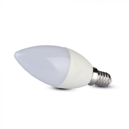 LED Bulb - SAMSUNG CHIP 4.5W E14 A++ Plastic Candle 3000K