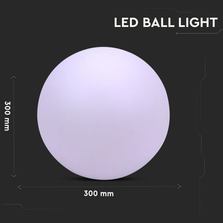 LED Ball Light RGB D30*29CM