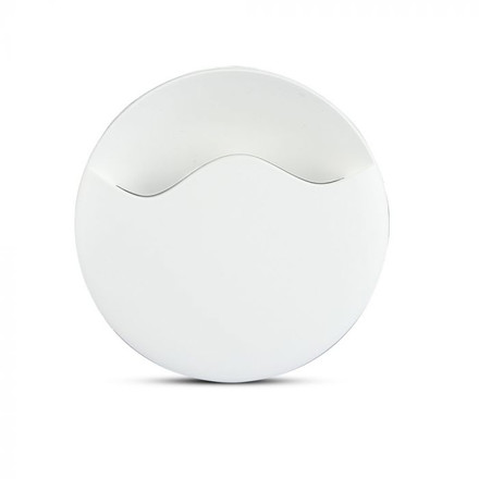 SKU 828 LED Нощна Лампа За Контакт Кръгла 60x54.5mm 3000K с марка V-TAC