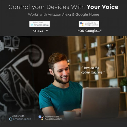 SKU 8415 WIFI SMART Контакт Преносим с марка V-TAC