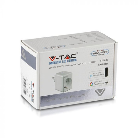 SKU 8416 WIFI SMART Мини Контакт с USB с марка V-TAC
