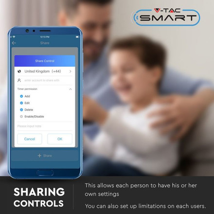 SKU 8416 WIFI SMART Мини Контакт с USB с марка V-TAC